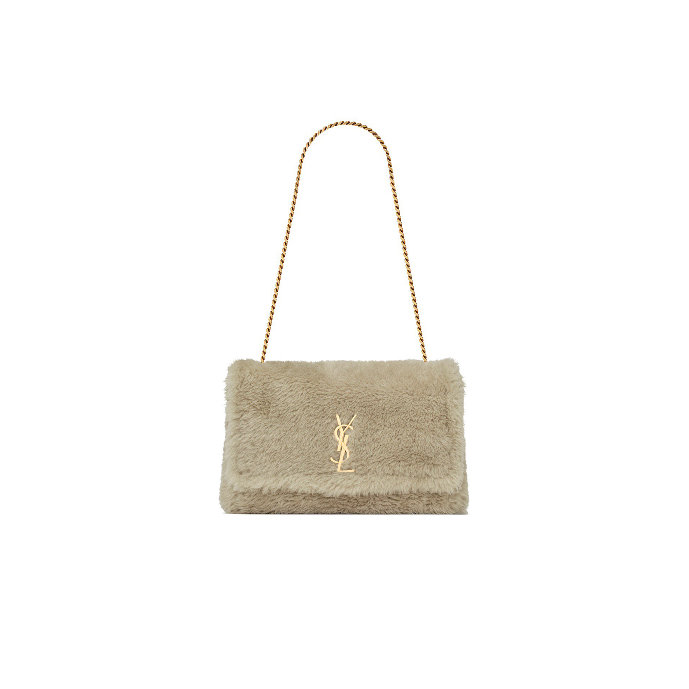 YSL KATE MEDIUM IN SHEARLING 553804145542 (28.5*20*6cm)